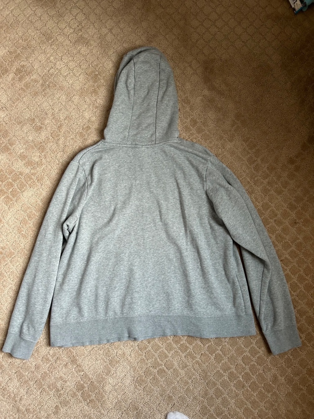 Nike Grey Hoodie 1x Size - Picture 2 of 3